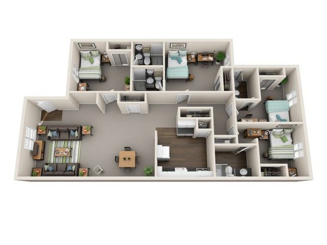 4 BEDROOM | 4 BATH_floor_plan